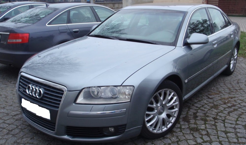 Audi A8 (20032007) Gdzie jest VIN