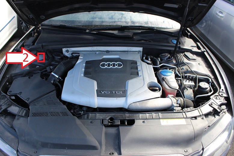Audi A5 (20112013) Gdzie jest VIN