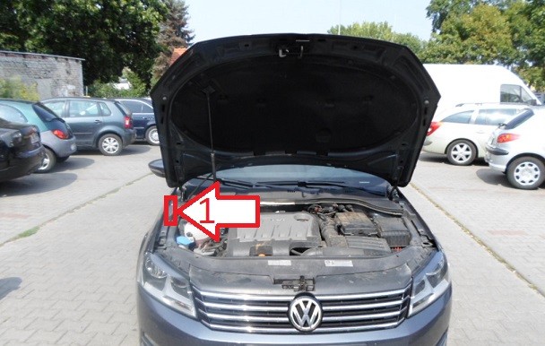 Volkswagen Passat (20102013) Gdzie jest