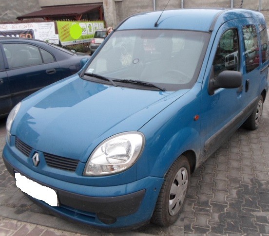 Renault Kangoo (20032011) Gdzie jest VIN