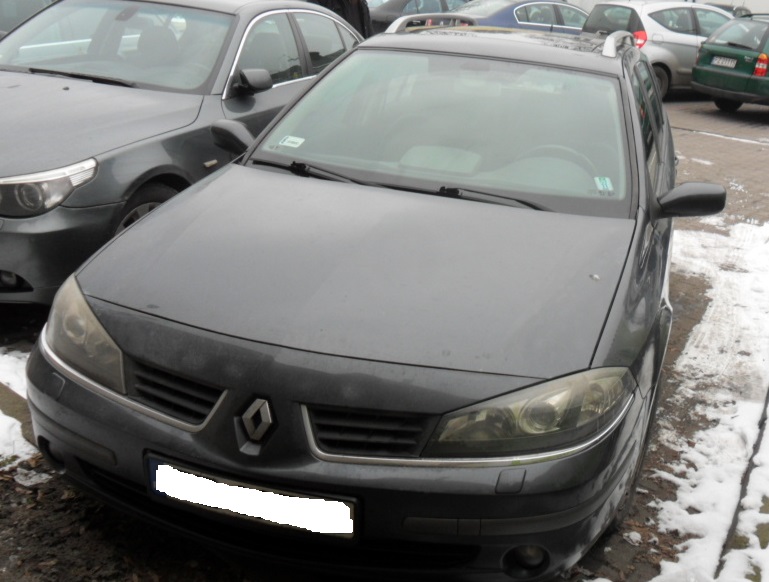 Renault Laguna (20022007) Gdzie jest VIN