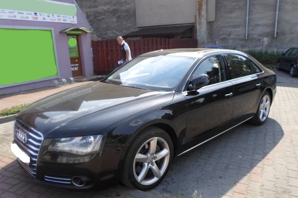 Audi a8 vin