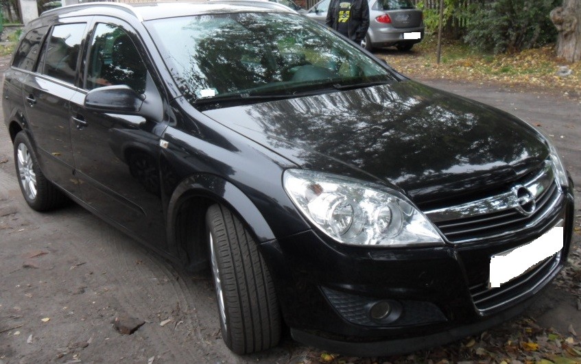 Opel Astra (20042010) Gdzie jest VIN