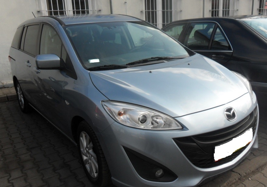 Mazda 5 (2010-2015) - NumerVIN.com - Gdzie jest VIN? Znajdź VIN