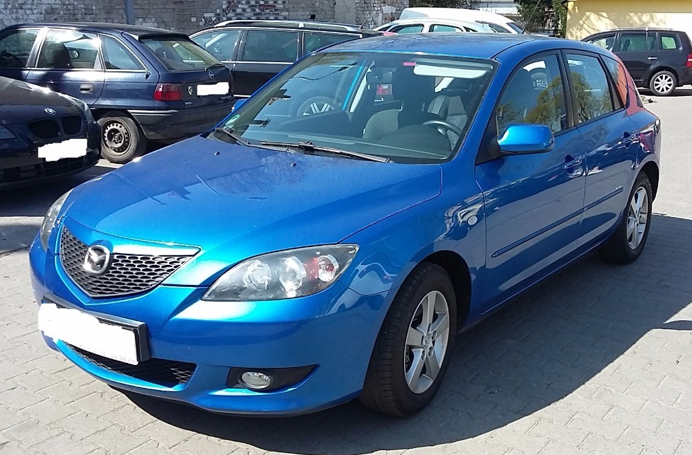 Mazda 3 (20032009) Gdzie jest VIN