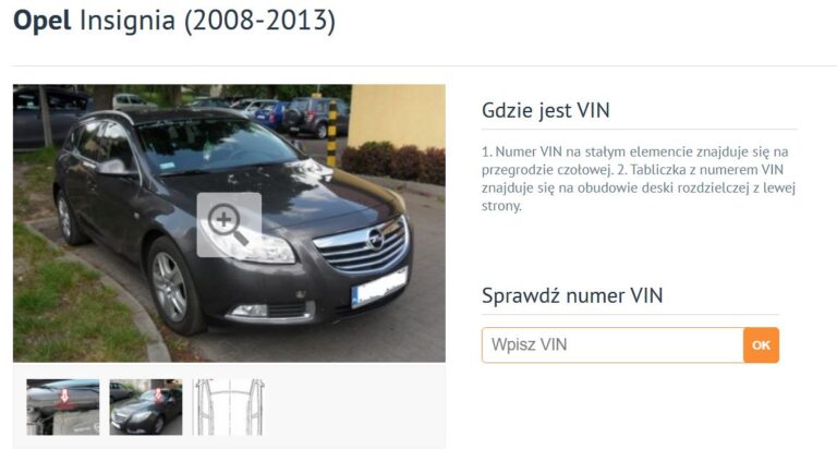 Opel по vin