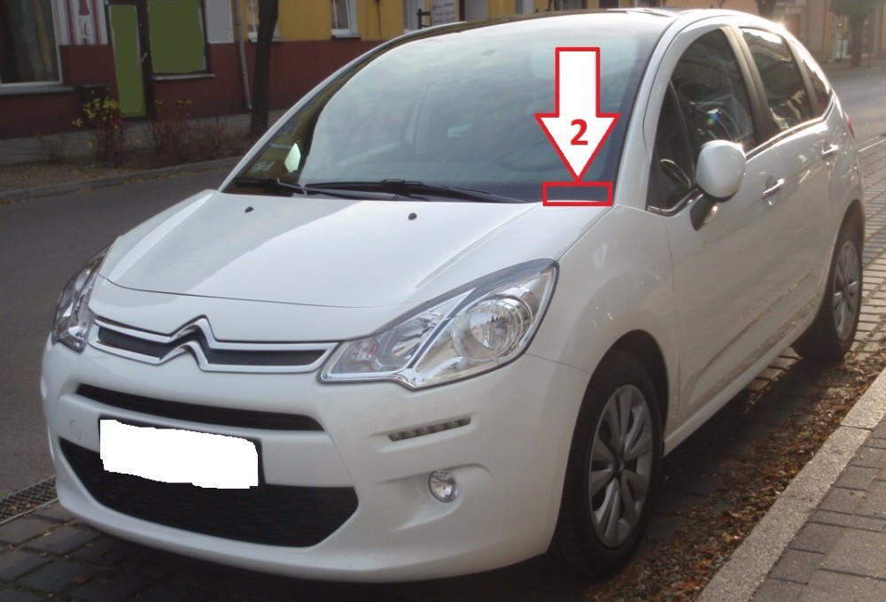 Citroën C3 (2013-2015) - Numervin.com - Gdzie Jest Vin? Znajdź Vin