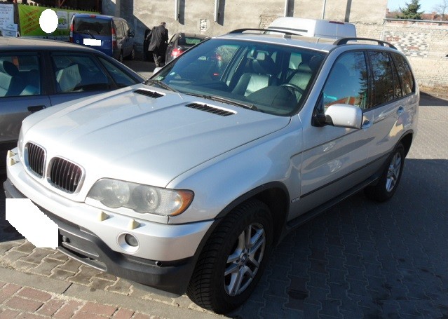 BMW X5 (20012006) Gdzie jest VIN? Znajdź VIN