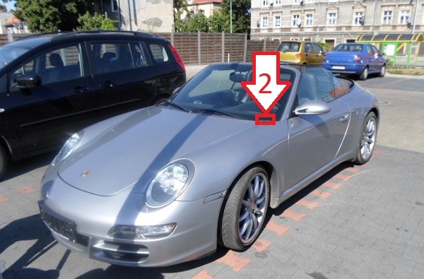 Porsche 911 (20052013) Gdzie jest VIN