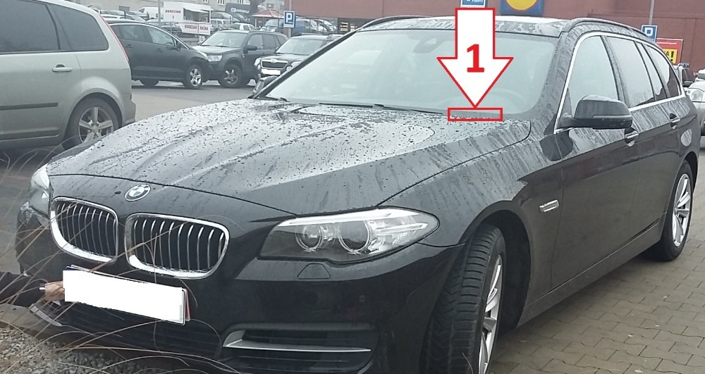 BMW 518 (20092017) Gdzie jest VIN